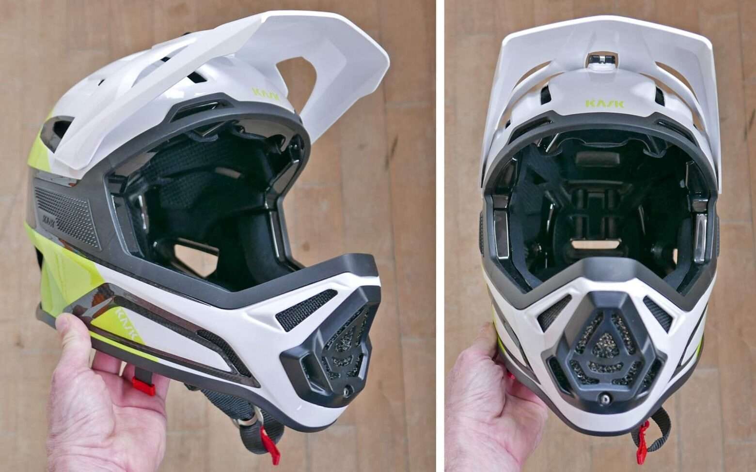 Recensione: il casco integrale Kask Defender in carbonio enduro ti copre  con una protezione DH leggera - Anguria Bike